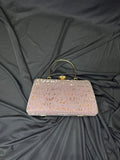 Rose Gold Frost Luxe Clutch